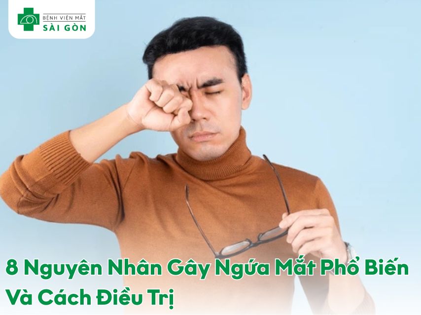 Nguyên nhân và cách điều trị ngứa mắt