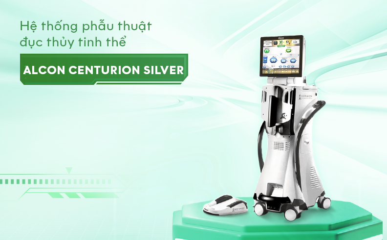 ALCON CENTURION SILVER