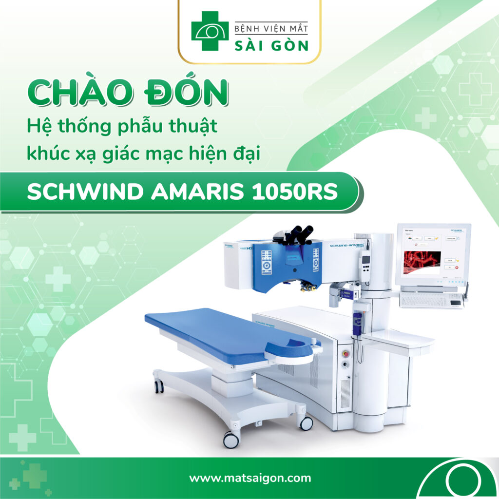 Hệ Thống Phẫu Thuật Khúc Xạ Laser Excimer Schwind Amaris 1050RS
