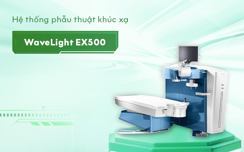 Hệ thống phẫu thuật khúc xạ WaveLight EX500