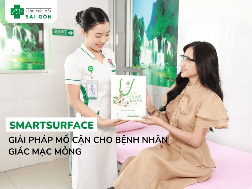 Phẫu thuật LASIK với phương pháp SMARTSURFACE