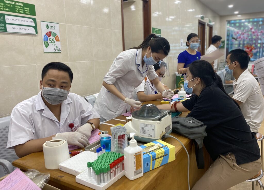 Mắt Sài Gòn Đường Láng tổ chức hiến máu an toàn giữa mùa dịch