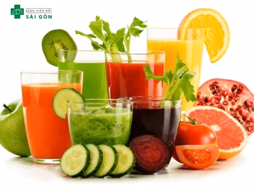 Ăn các loại rau củ quả có tính mát