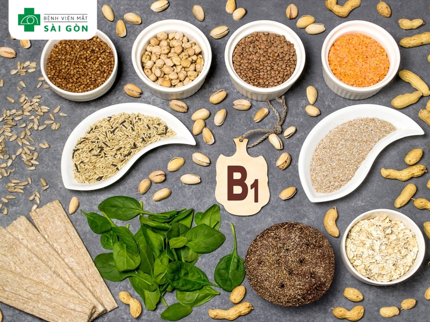 Bổ sung ngũ cốc nguyên hạt giàu Vitamin B1.