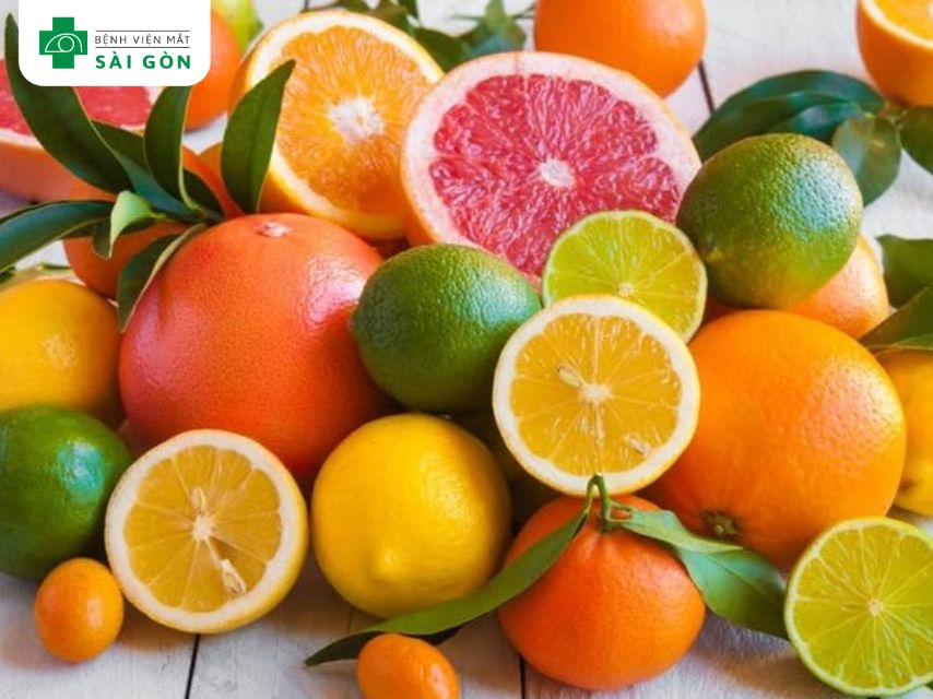Trái cây họ cam quýt giàu vitamin C