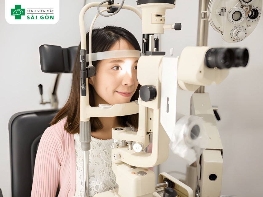 Chẩn đoán đau mắt hột được khám lâm sàng theo tiêu chuẩn WHO