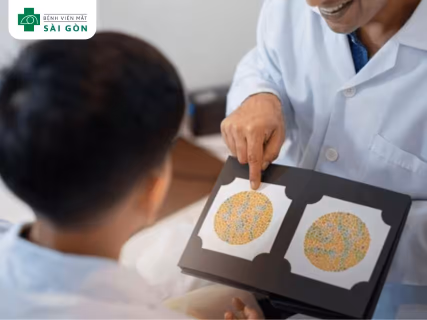 Chẩn đoán bệnh mù màu