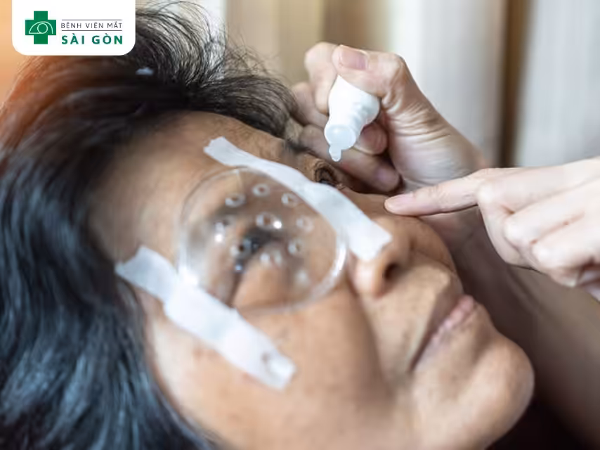 Điều trị bong võng mạc