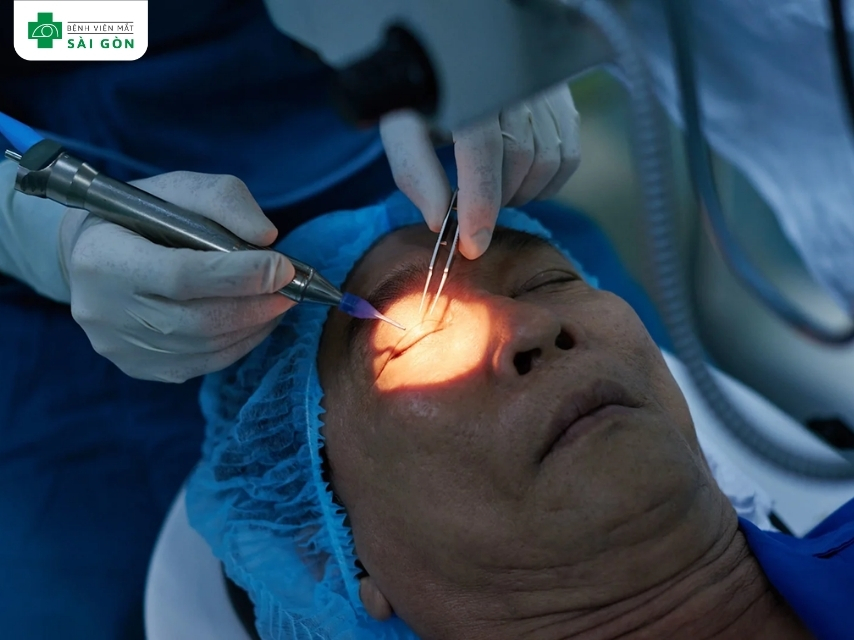 Phẫu thuật điều trị glaucoma