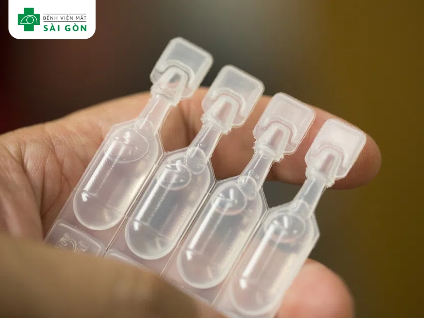 Nước mắt nhân tạo giảm triệu chứng mỏi mắt