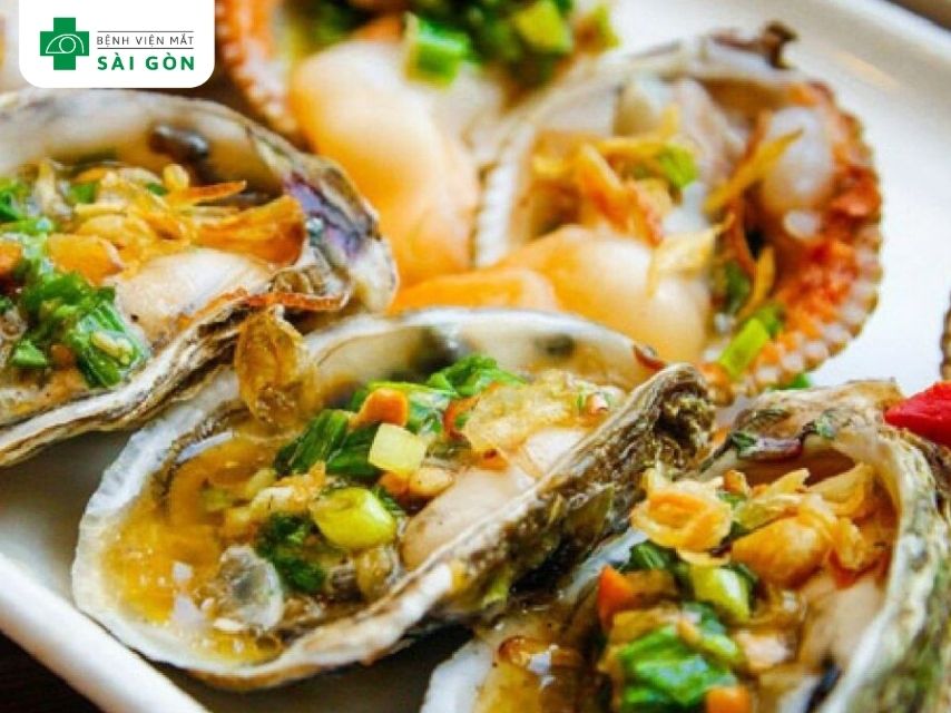 Hàu và trai giàu vitamin B