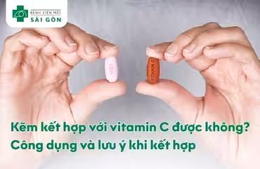 Kẽm có kết hợp cùng Vitamin C được không