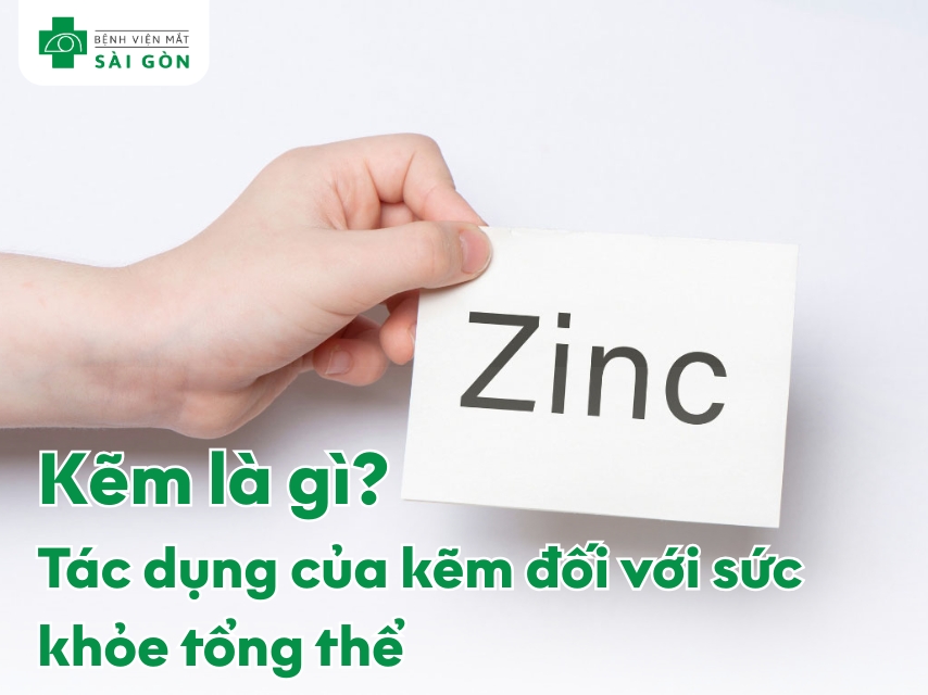 Kẽm (Zinc) là vi chất thiết yếu cho sức khỏe.