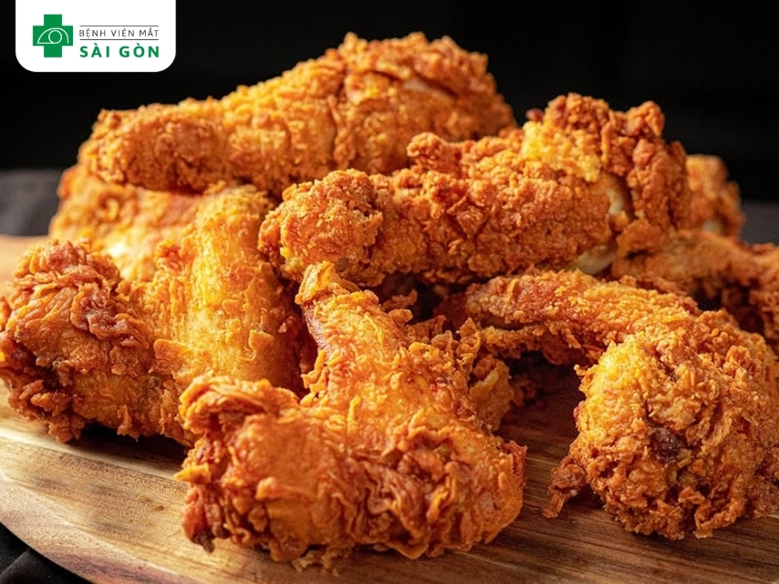 Thực phẩm dầu mỡ tăng nguy cơ viêm nhiễm