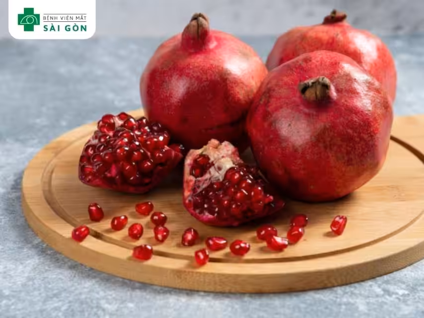 Lựu là trái cây giàu kẽm nhất