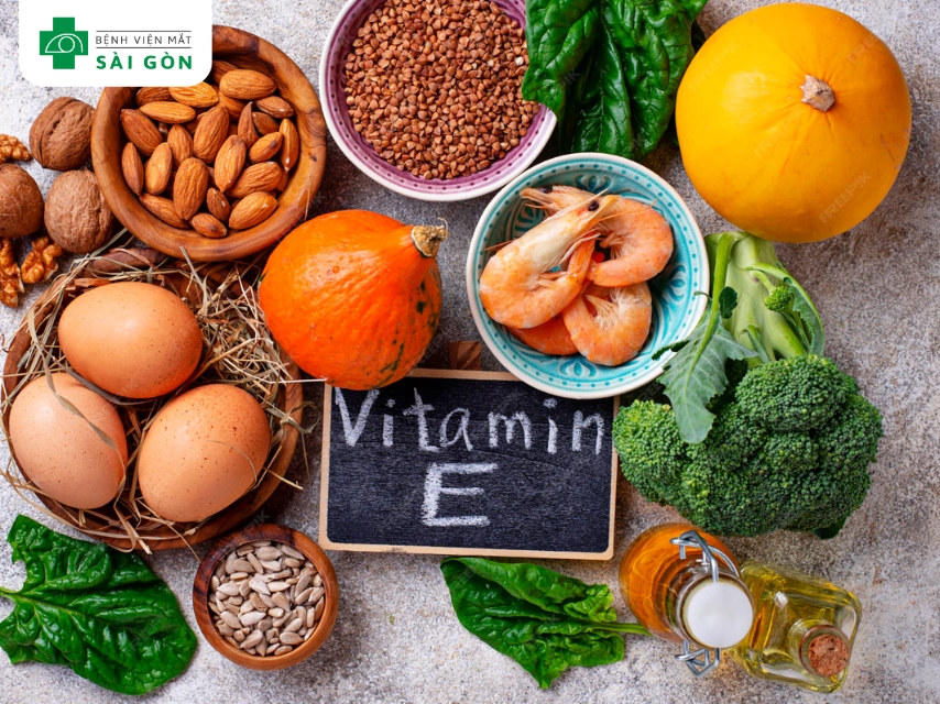 Ưu tiên sử dụng nguồn thực phẩm tự nhiên chứa Vitamin E.