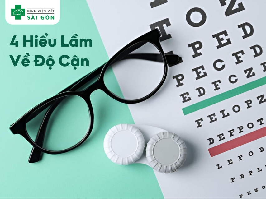 Những nhận biết sai lầm về cận thị