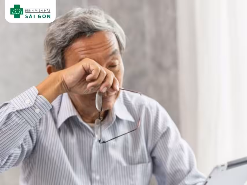 Lão thị gây ra nhiều khó khăn trong sinh hoạt