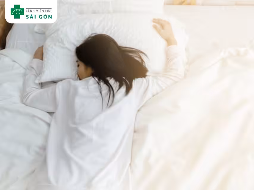 Thói quen nằm ngủ không đúng cách