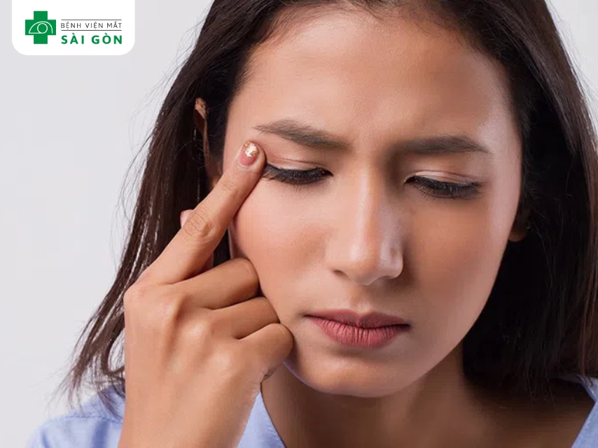 Mắt trái giật không nguy hiểm mắt