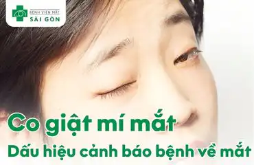mắt giật liên tục