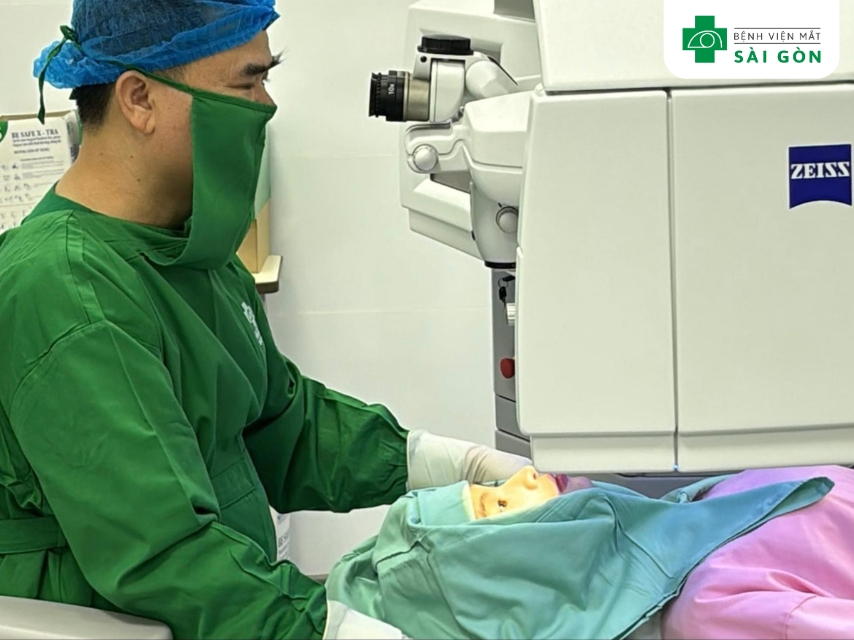 Phương pháp mổ cận ReLEx SMILE tại Mắt Sài Gòn