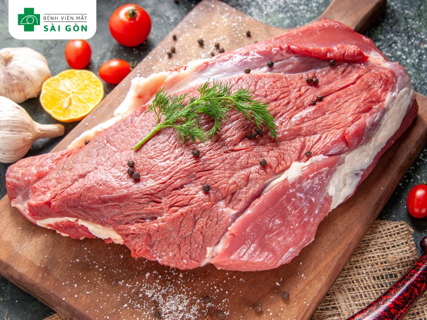 Nạc bò cung cung cấp nguồn vitamin B12