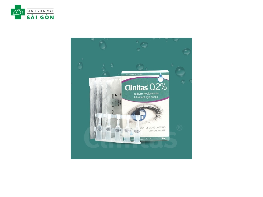 Nước mắt nhân tạo Clinitas 0.2%