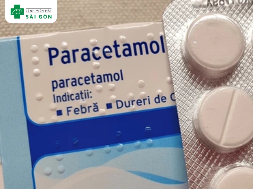 Paracetamol hỗ trợ điều trị zona ở mắt