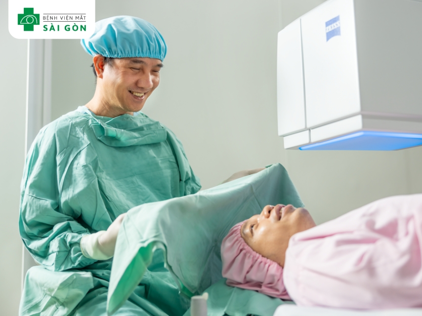 Phẫu thuật giúp khắc phục tổn thương mắt do chấn thương