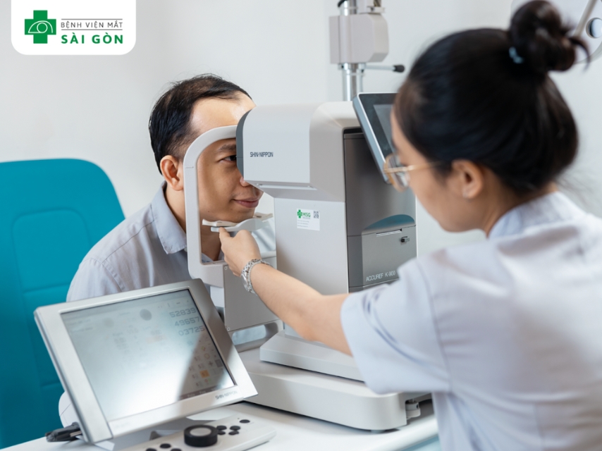 Theo dõi định kỳ ngừa giật mắt trái