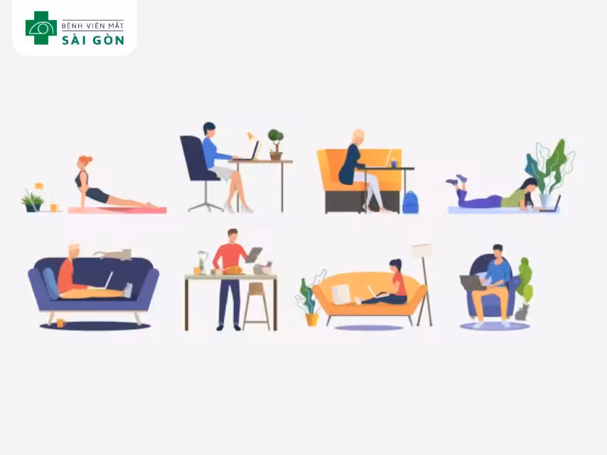 Xây dựng chế độ nghỉ ngơi hợp lý cho mắt