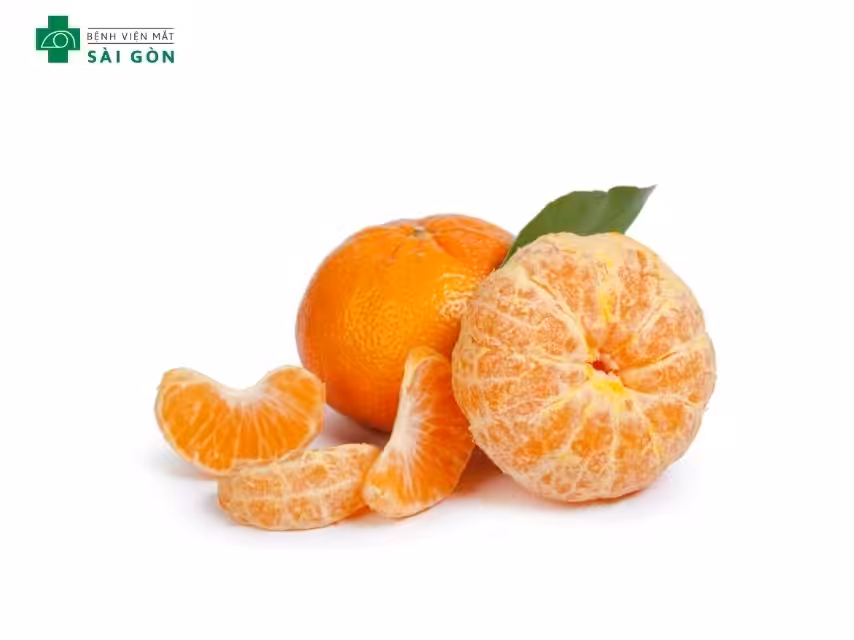 Quýt cung cấp ~0,35mg kẽm/100g