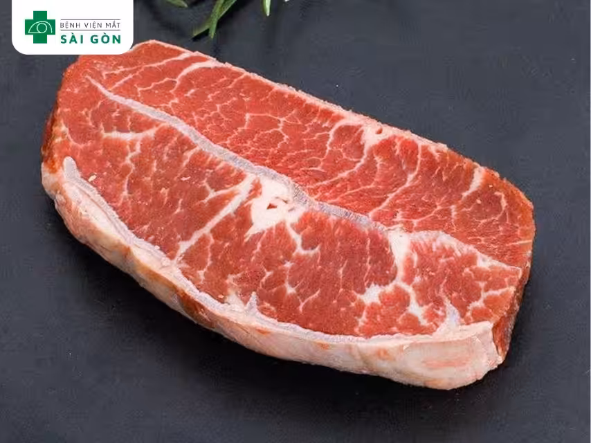 Thịt bò là nguồn collagen tốt