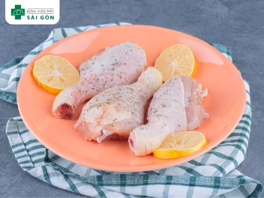 Da gà giàu collagen type 2