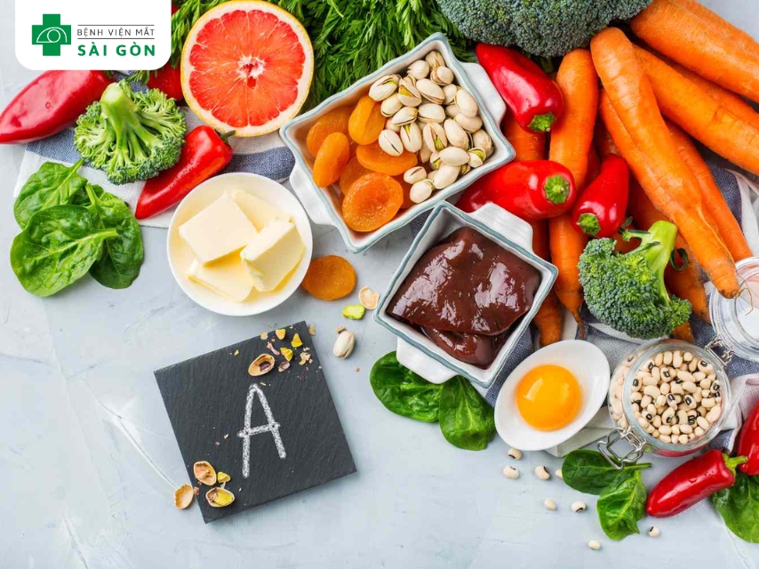 Thực phẩm tự nhiên giàu vitamin A