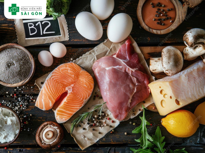 Thực phẩm tự nhiên chứa vitamin B12