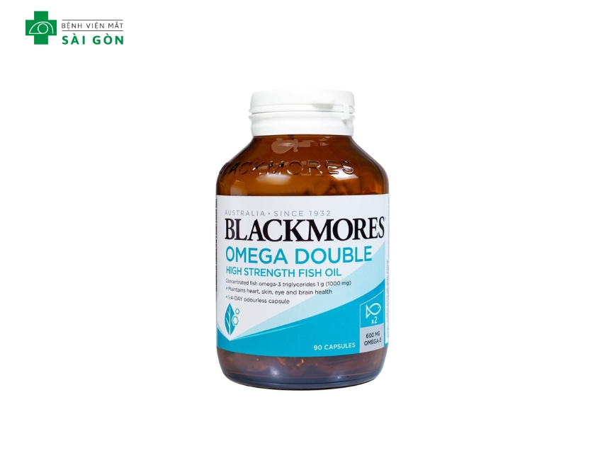 Thuốc bổ mắt Blackmores Omega Double High Strength Fish Oil