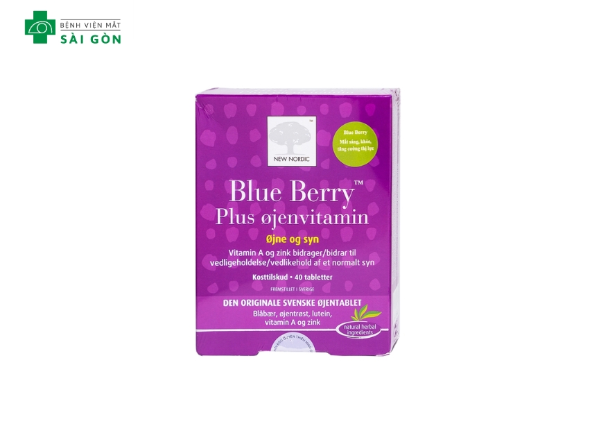 Thuốc bổ mắt Blue Berry Plus Ojenvitamin