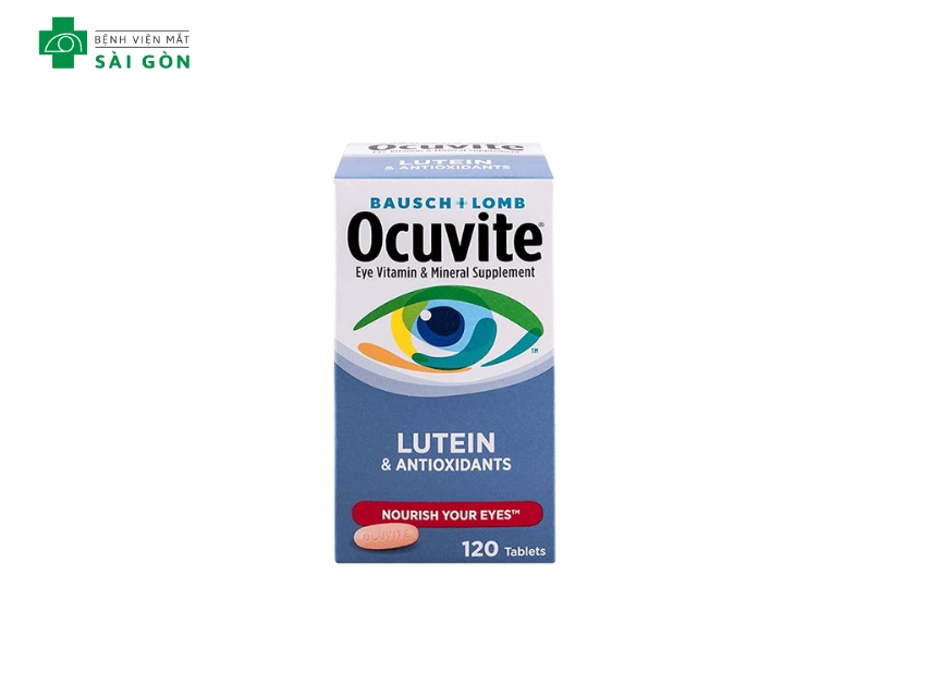 Thuốc bổ mắt Ocuvite Lutein