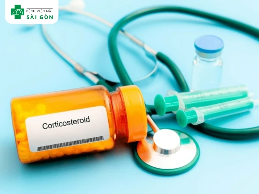 Sử dụng thuốc Corticosteroid điều trị mắt lồi