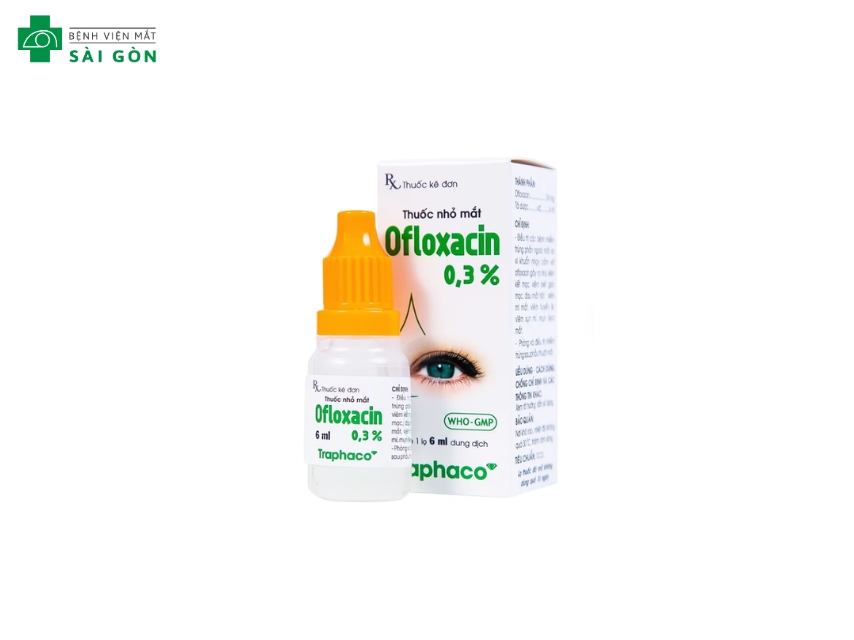 Thuốc nhỏ mắt Ofloxacin