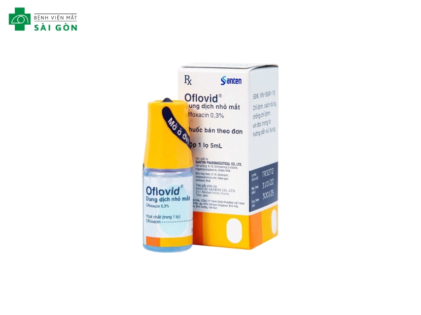 Thuốc nhỏ mắt Oflovid