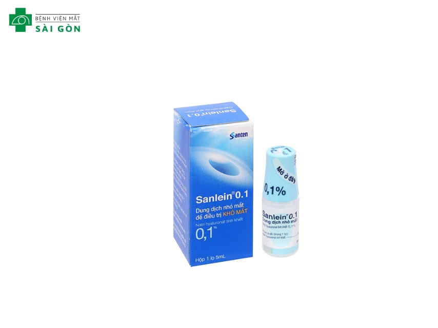 Thuốc nhỏ mắt Sanlein 0.1%