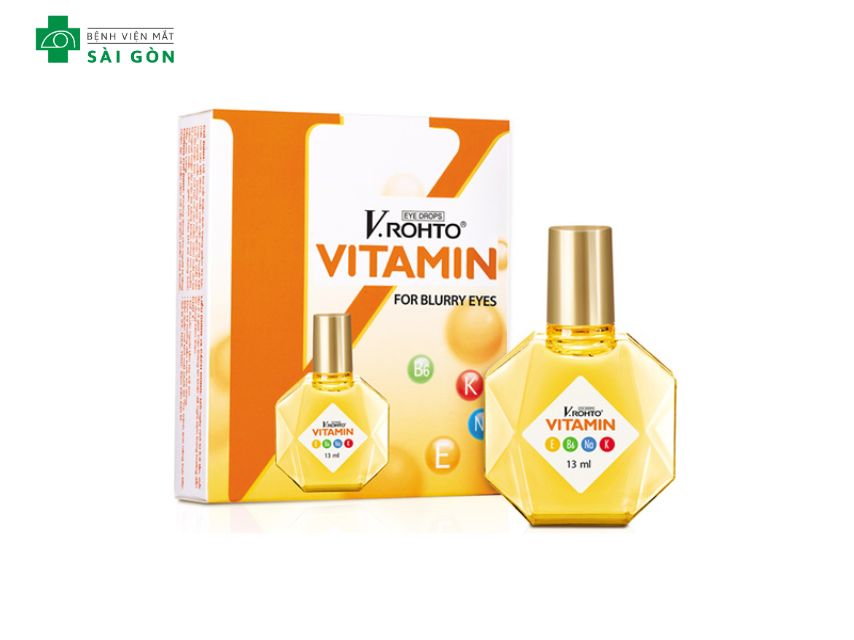 Thuốc nhỏ mắt Nhật Bản V.Rohto Vitamin