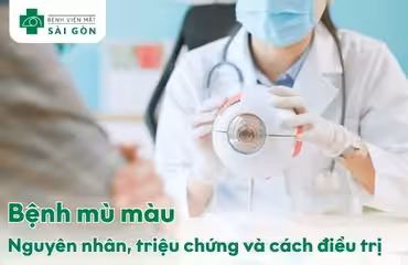 Nguyên nhân triệu chứng bệnh mù màu