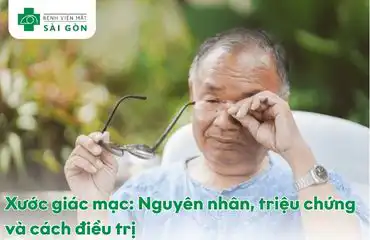 Tình trạng xước giác mạc
