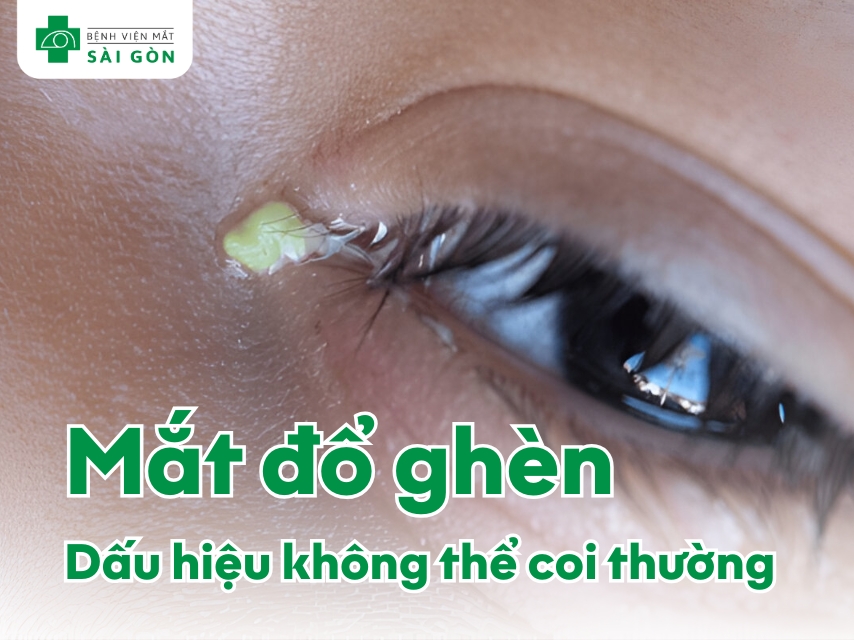 Tìm hiểu chung về tình trạng mắt đổ ghèn