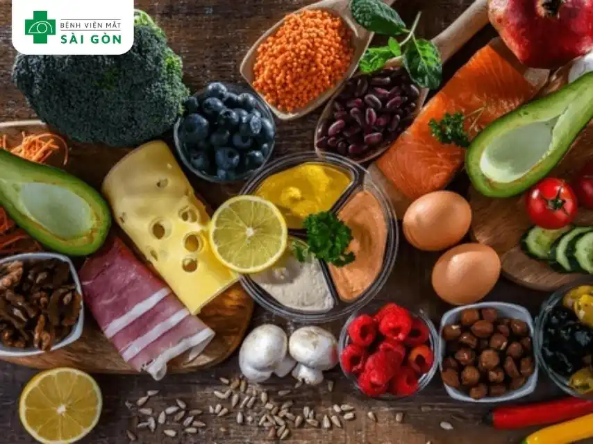 Trẻ bị lẹo mắt nên bổ sung các thực phẩm giàu dinh dưỡng