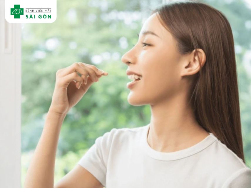 Thời điểm uống thuốc bổ mắt tốt nhất